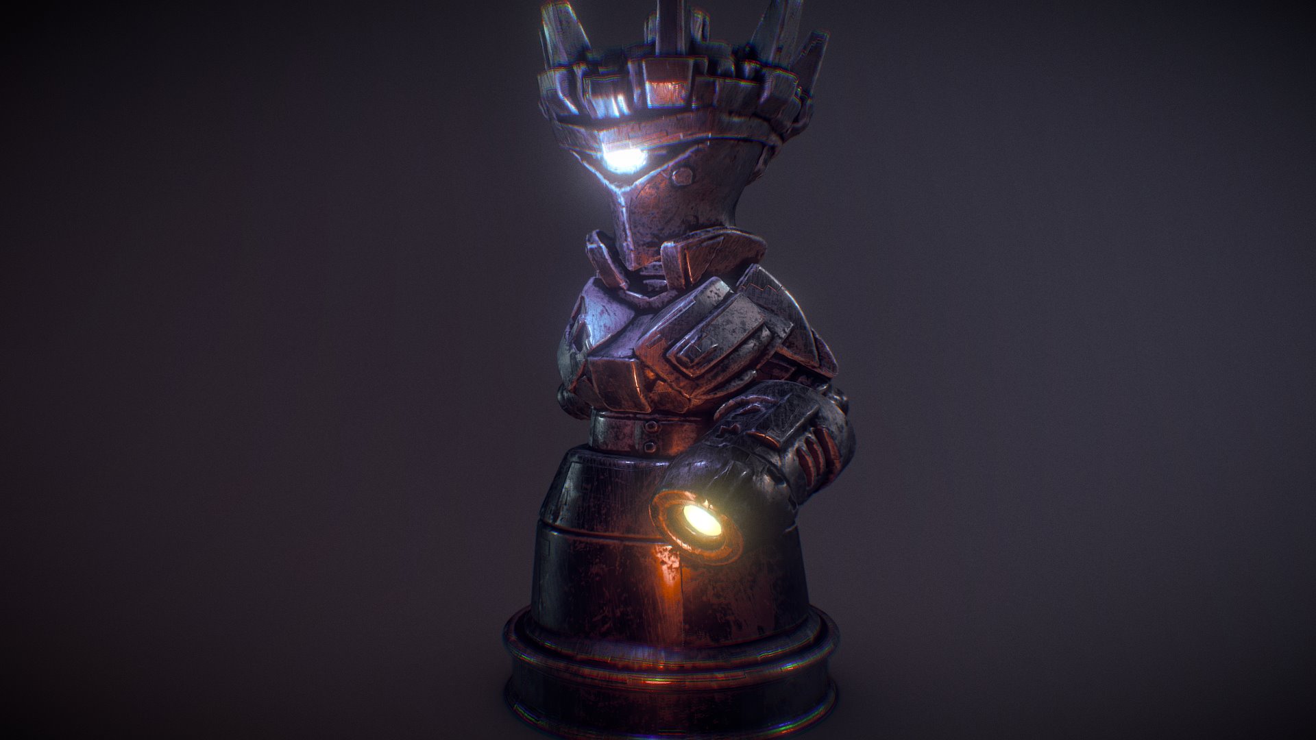 ROBOT QUEEN 3d model