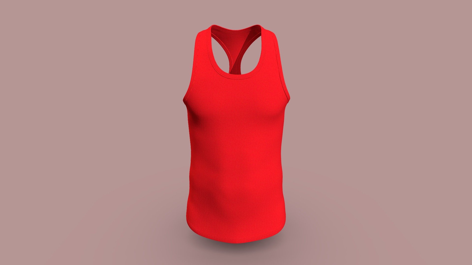 Basic Tank Tops Design 3d model