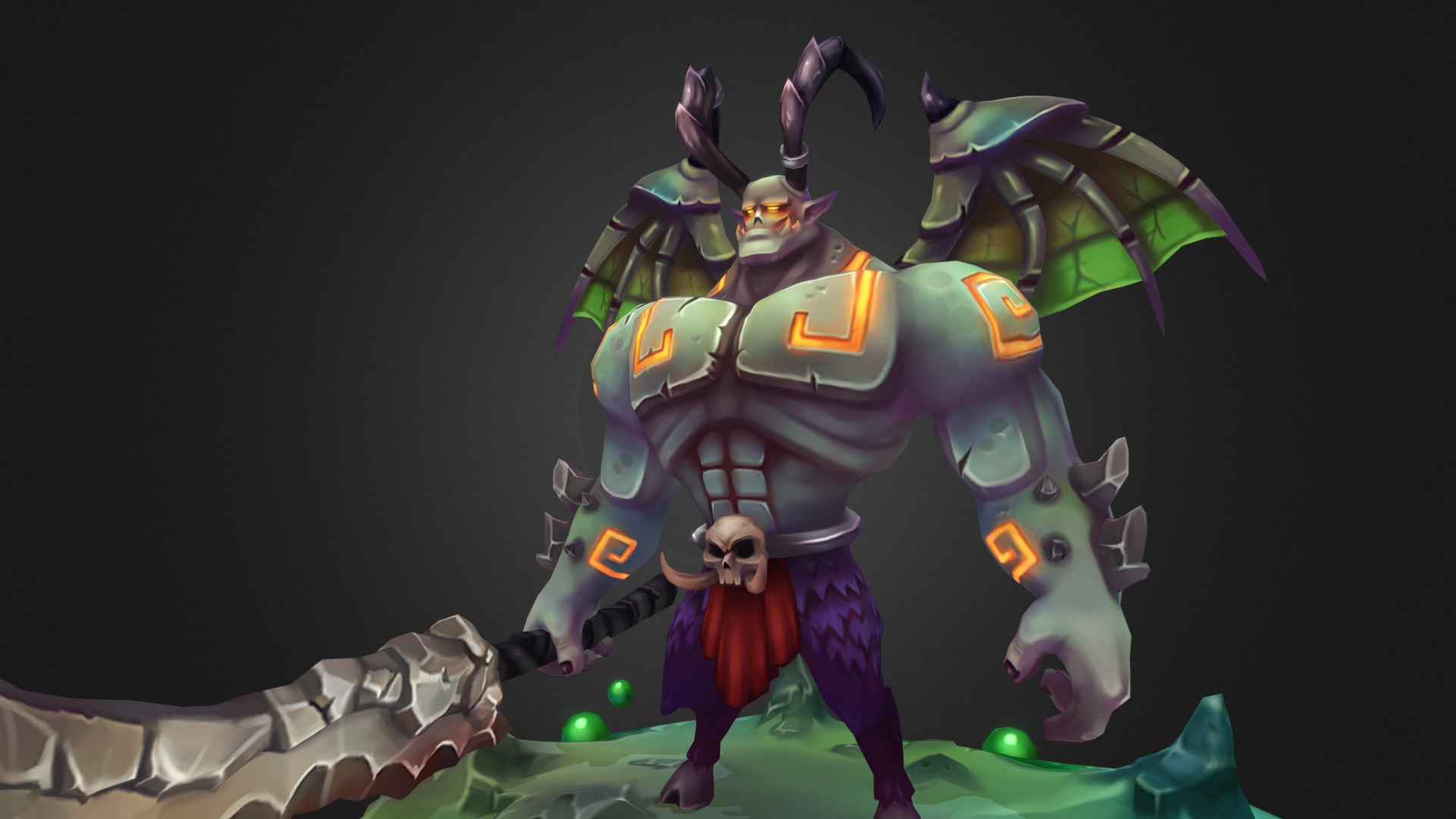 Demon Dude 3d model