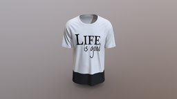 Life Is Good Printed Tee