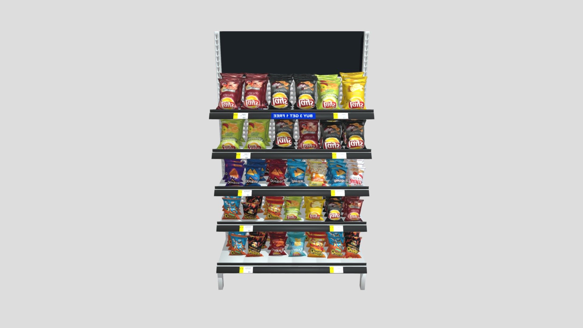 Chips_stand_new_ Top_offer 3d model