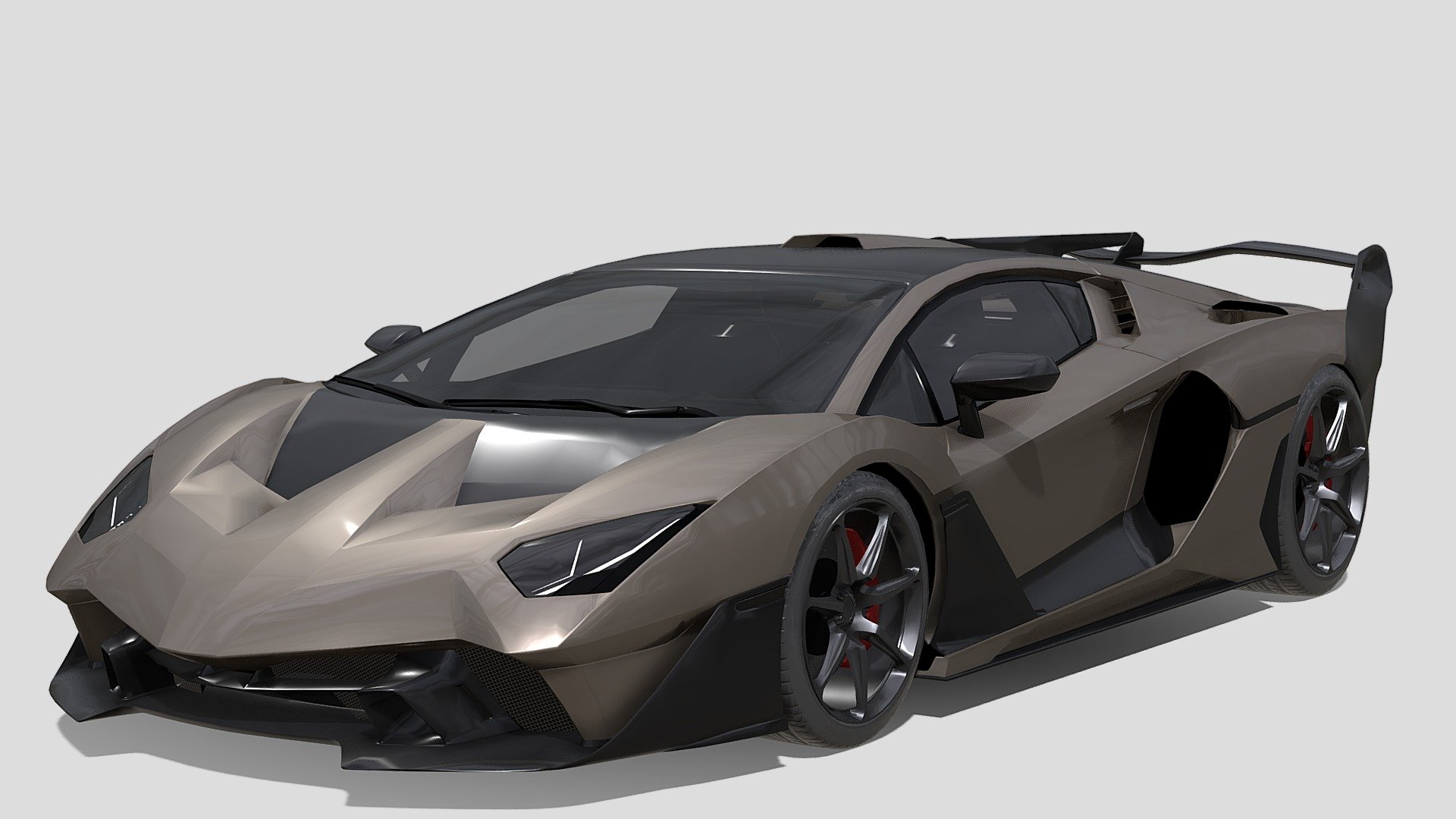 Lamborghini SC18 2022 3d model