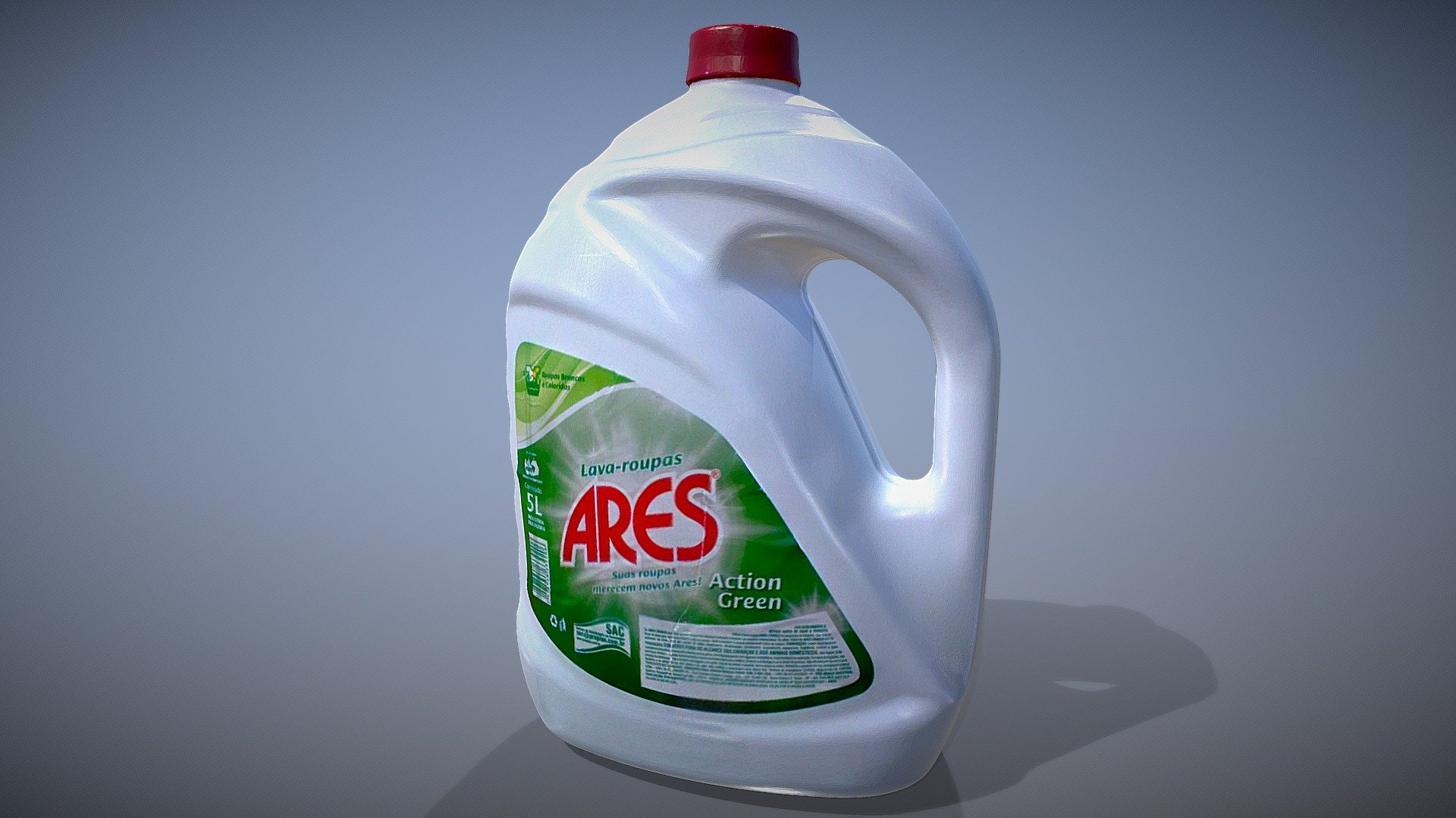 Laundry Detergent 3d model