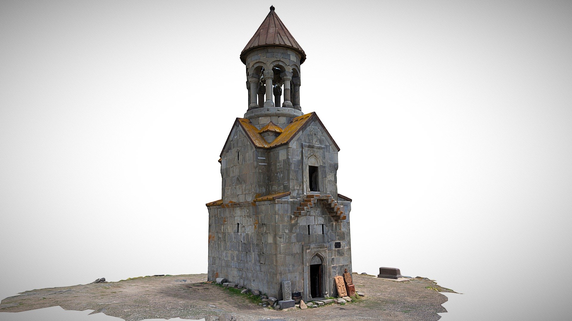 St. Minas Monastery 3d model