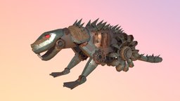 Steampunk Beaver Model