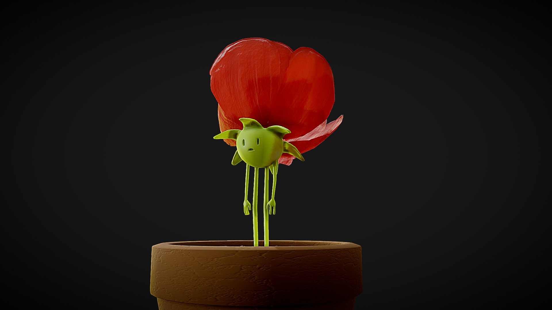 RoseBud 3d model