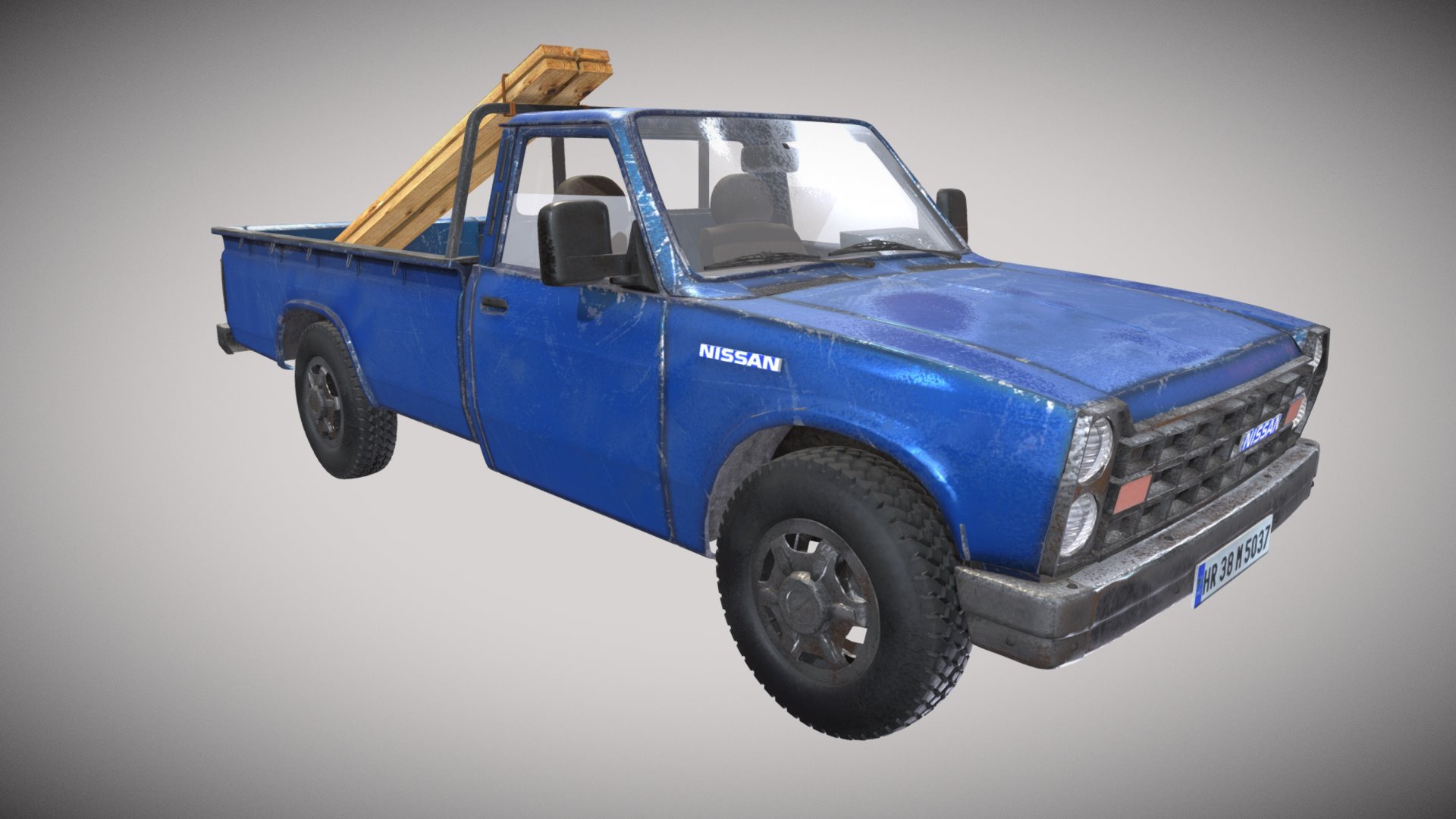 Nissan Junior ( 1970 ) 3d model