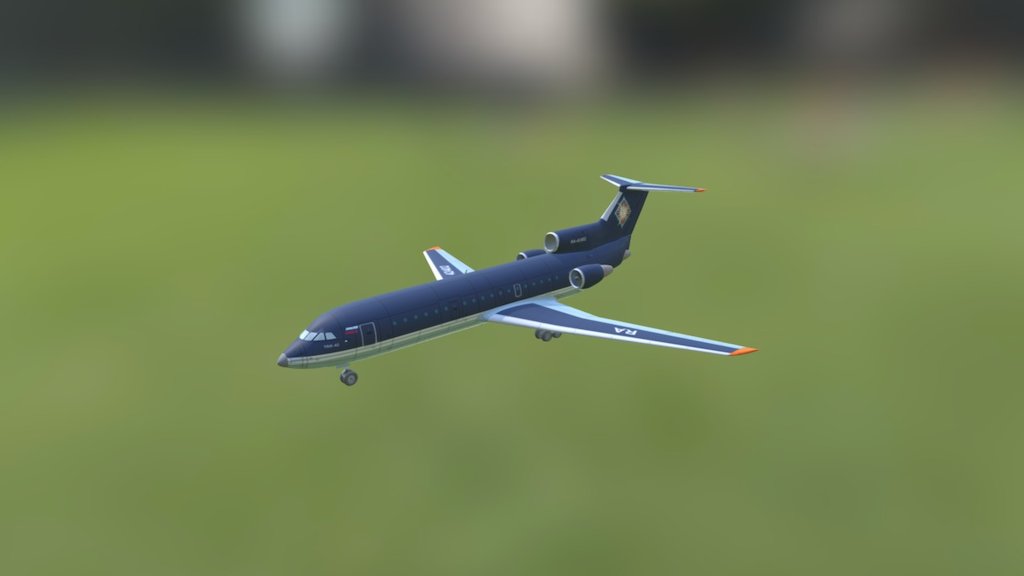 Yak42 3d model