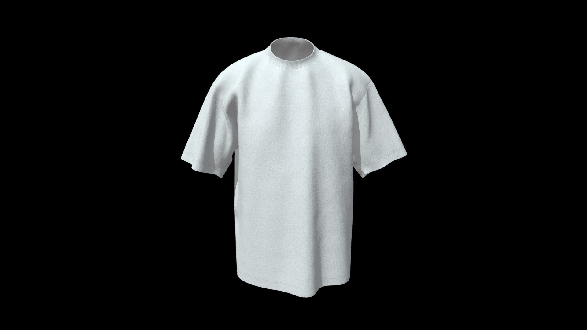 BAGGY_TEE_0003A 3d model