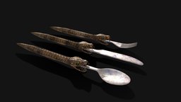 Snake King Cutlery