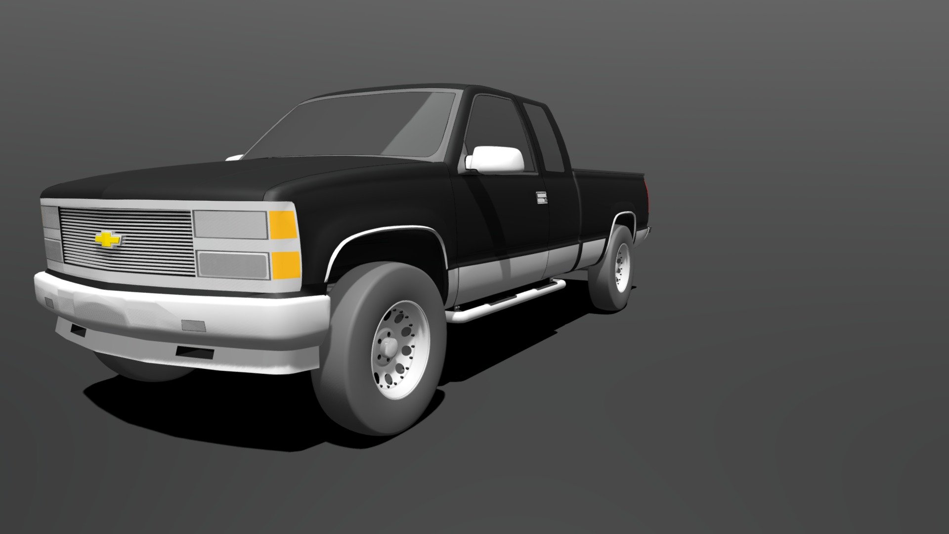 1990 Chevrolet Silverado 3d model