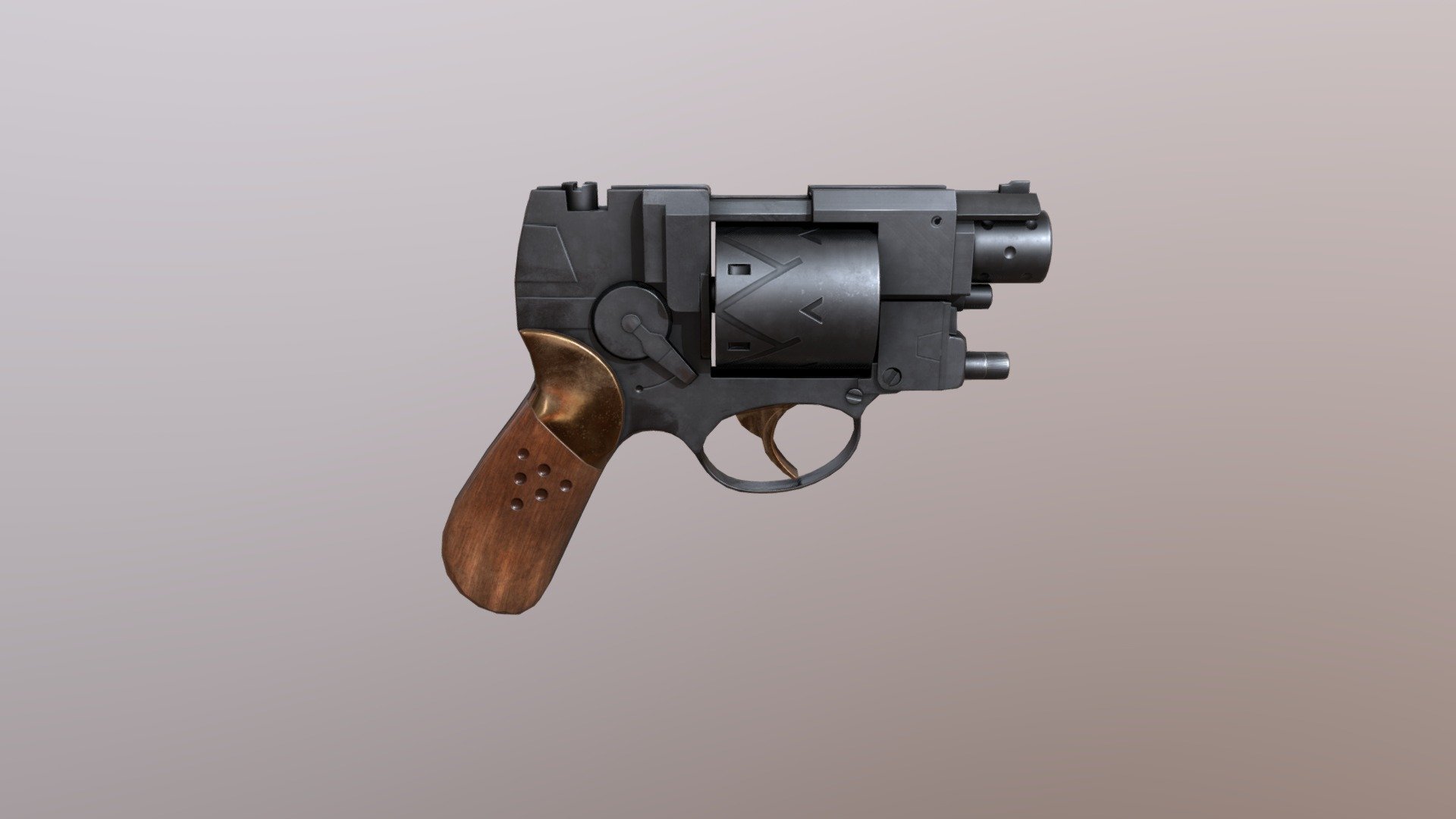 ZEIRAM 2 Revolver 3d model