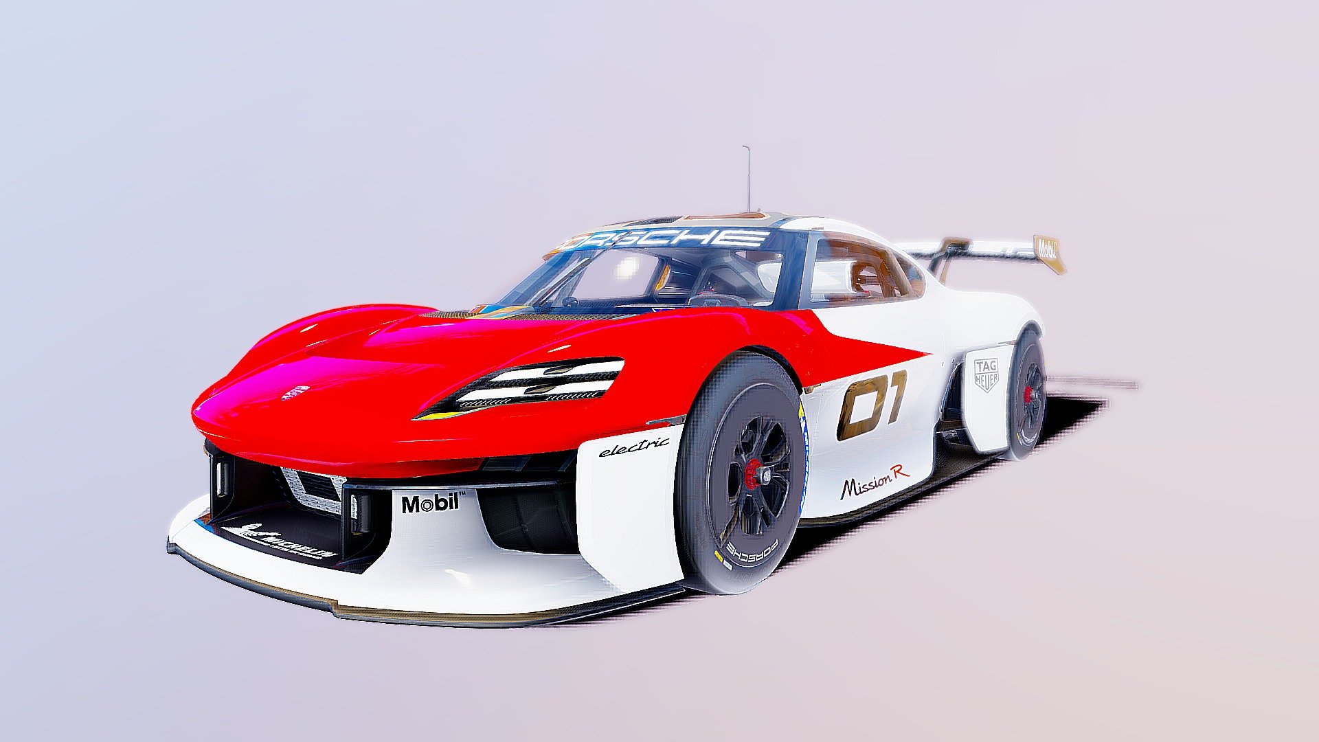 Porsche Mission R 3d model