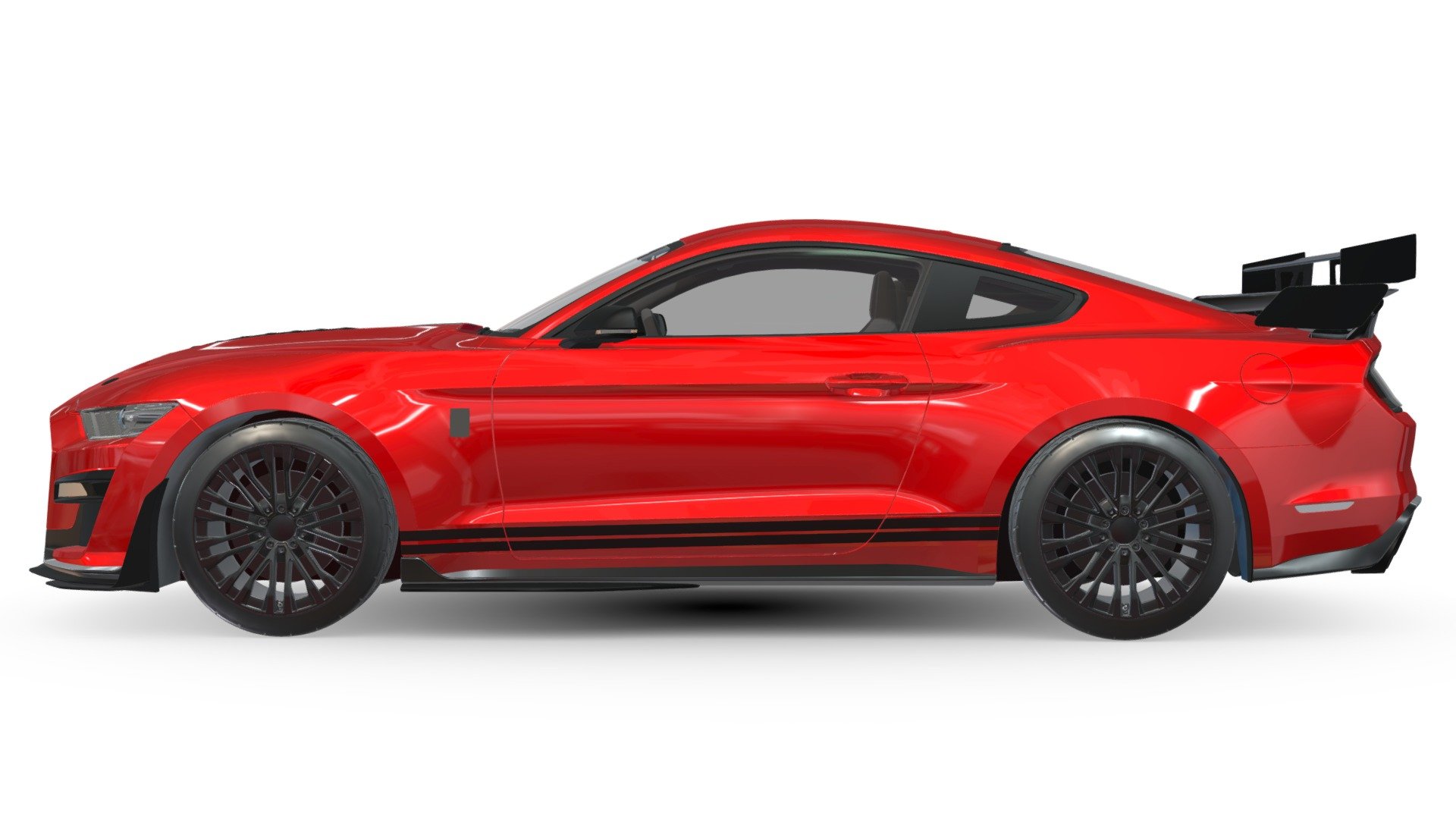 Ford Mustang Shelby GT500 (S550) 3d model