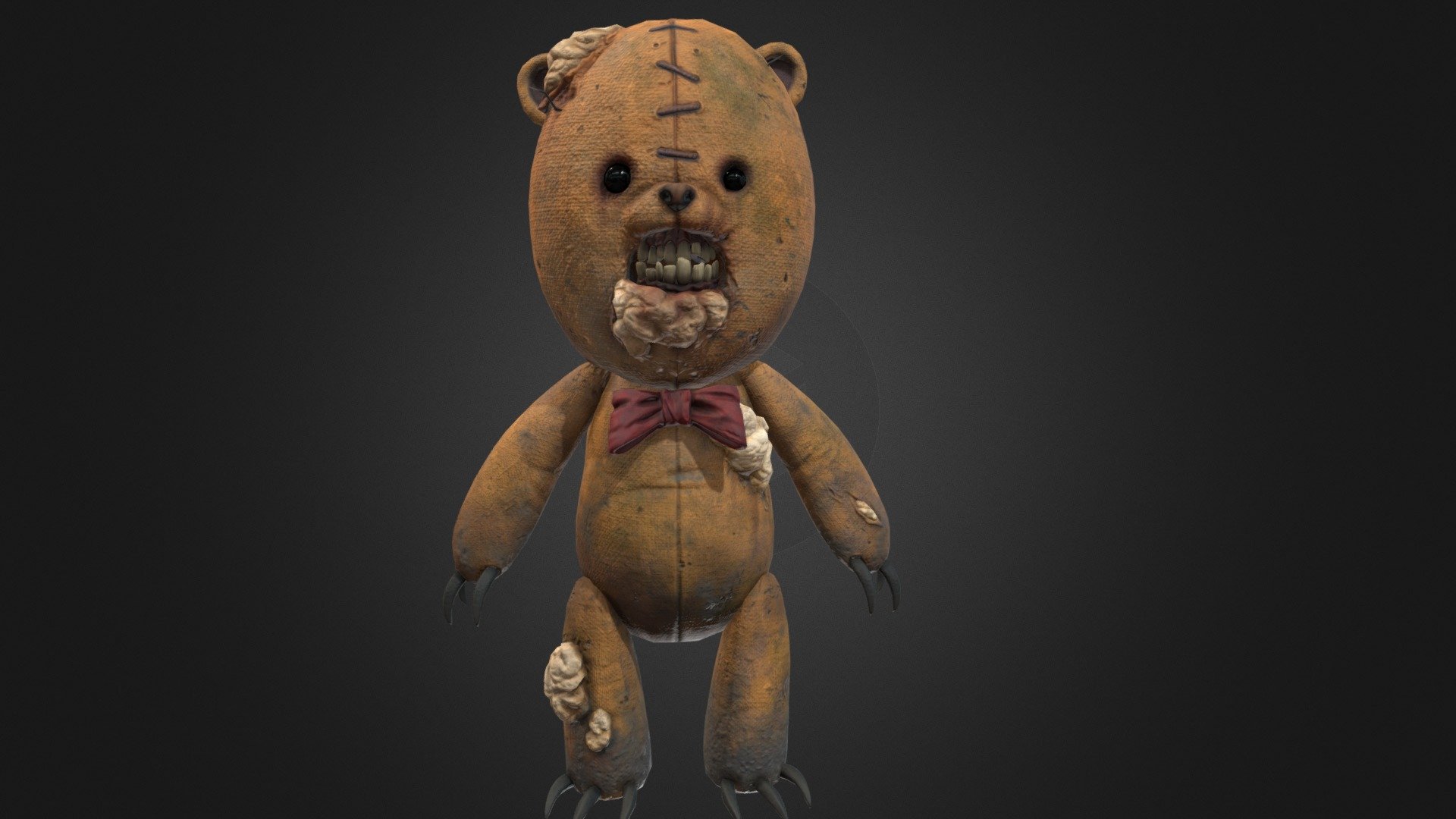 Trigger Teddy (Dark Deception) 3d model