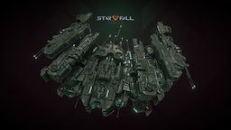 Starfall Tactics — Merlin Deprived dreadnought