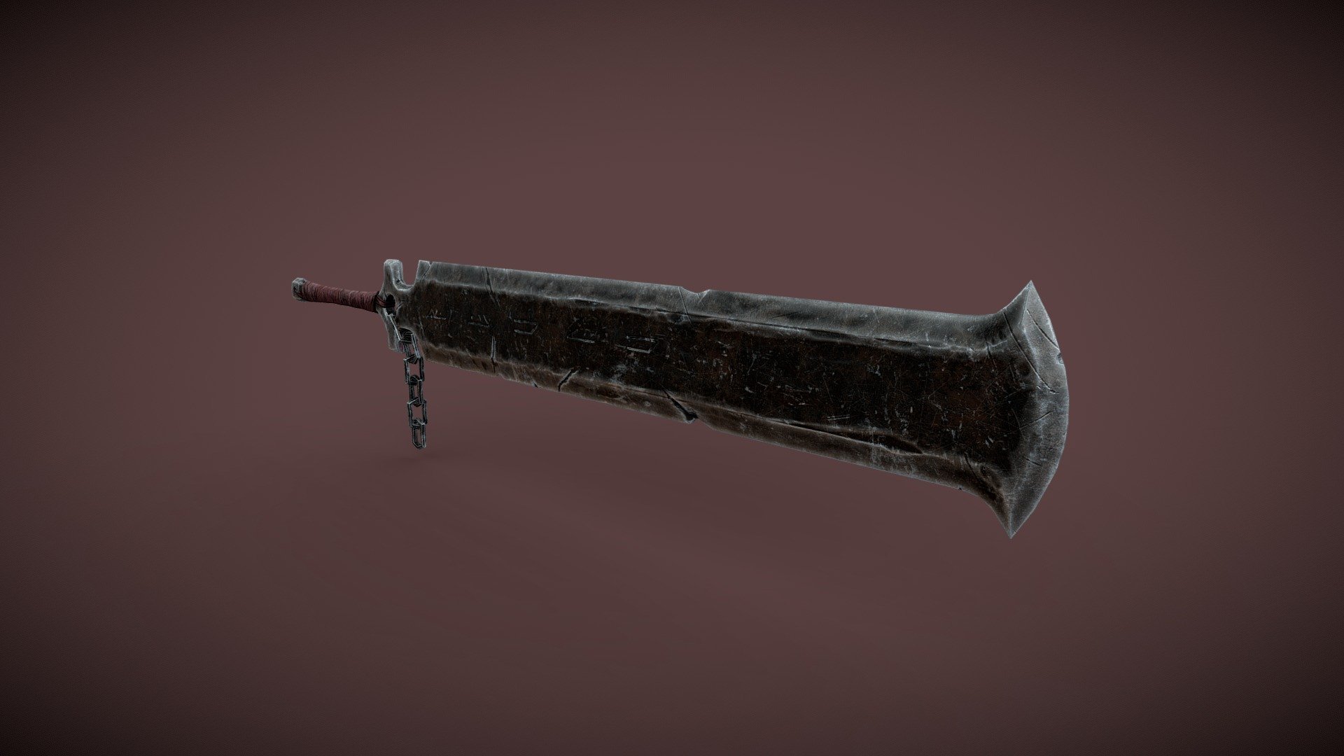 Broad Sword 3d model