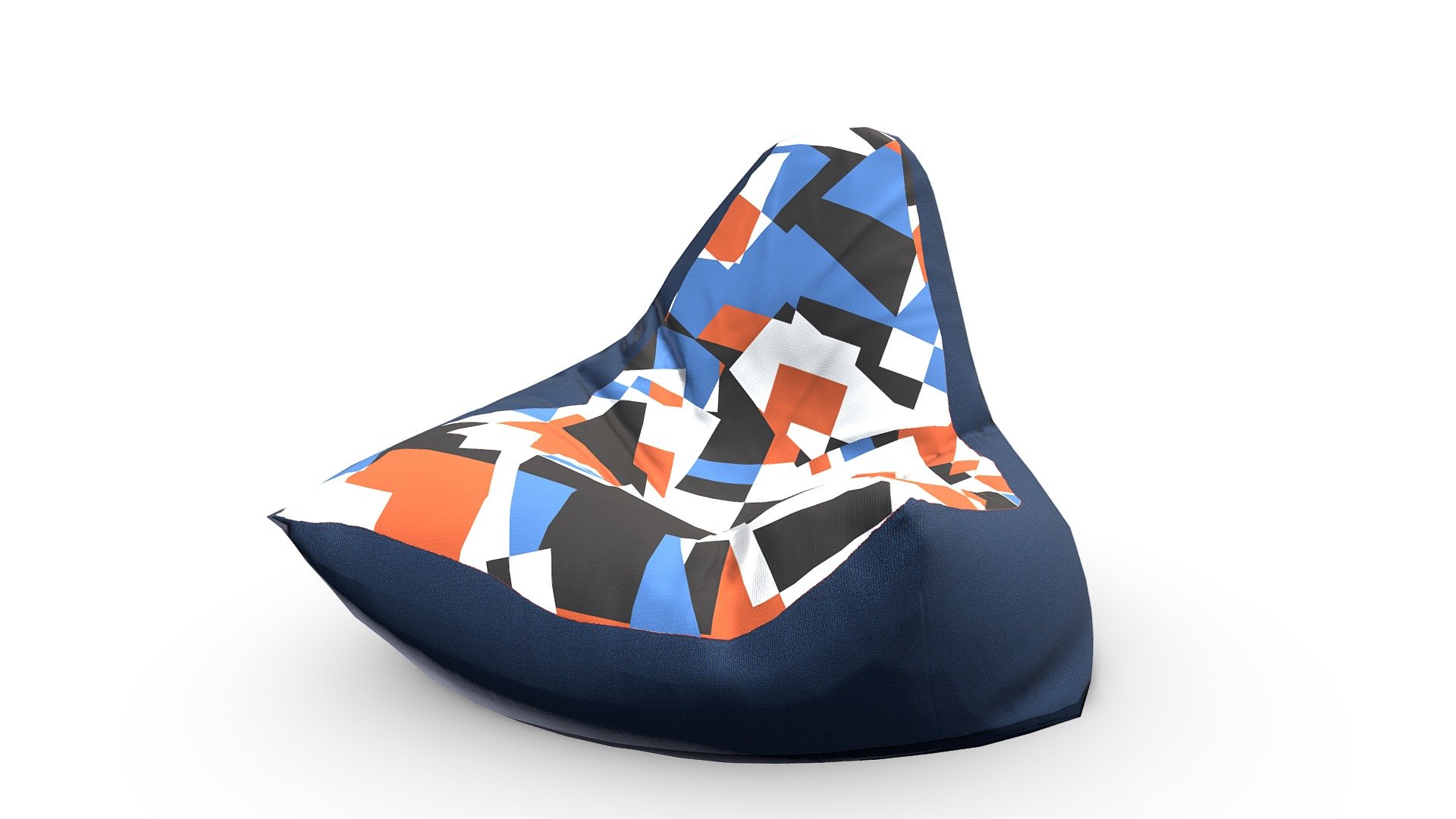 Sacco Bean Bag 3d model