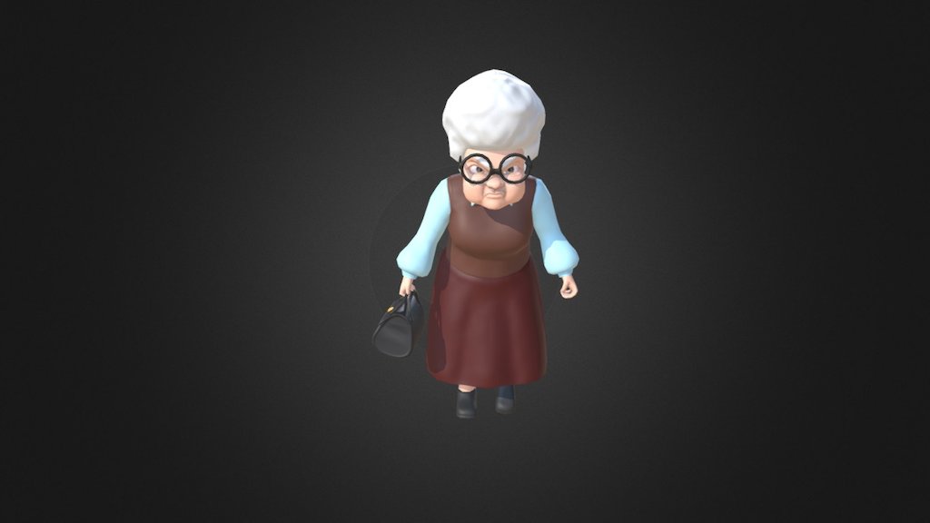 Grandmother Walk 3d model