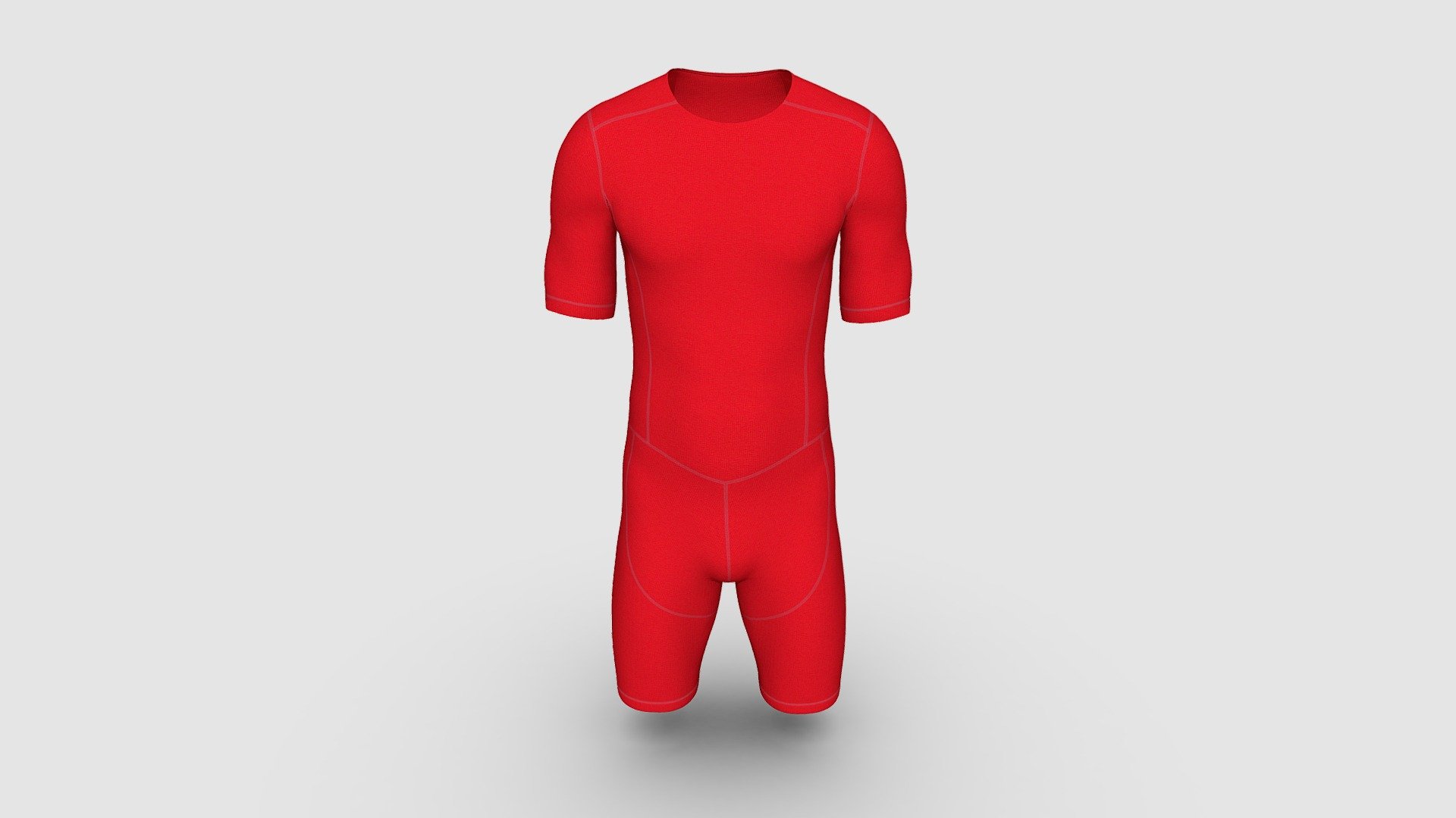 Swimwear Bodywear For Man Tight Swimsuit 3d model