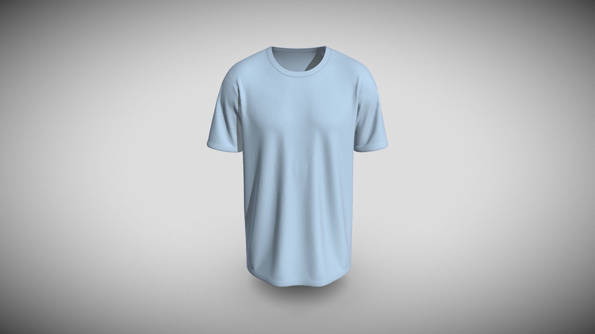 Comfortable T- Shirts Design 3d model