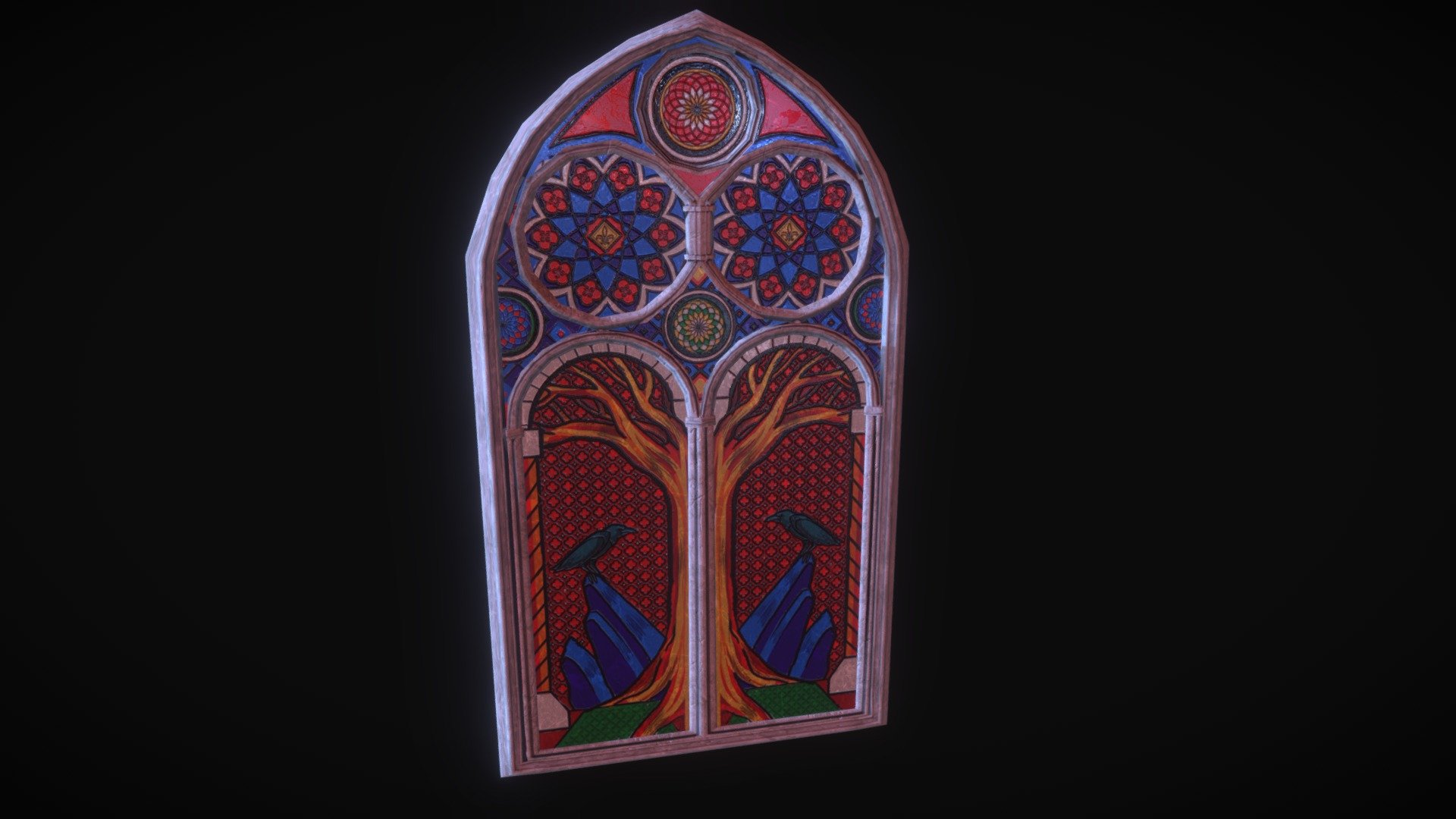 Stained Glass : model 1 3d model