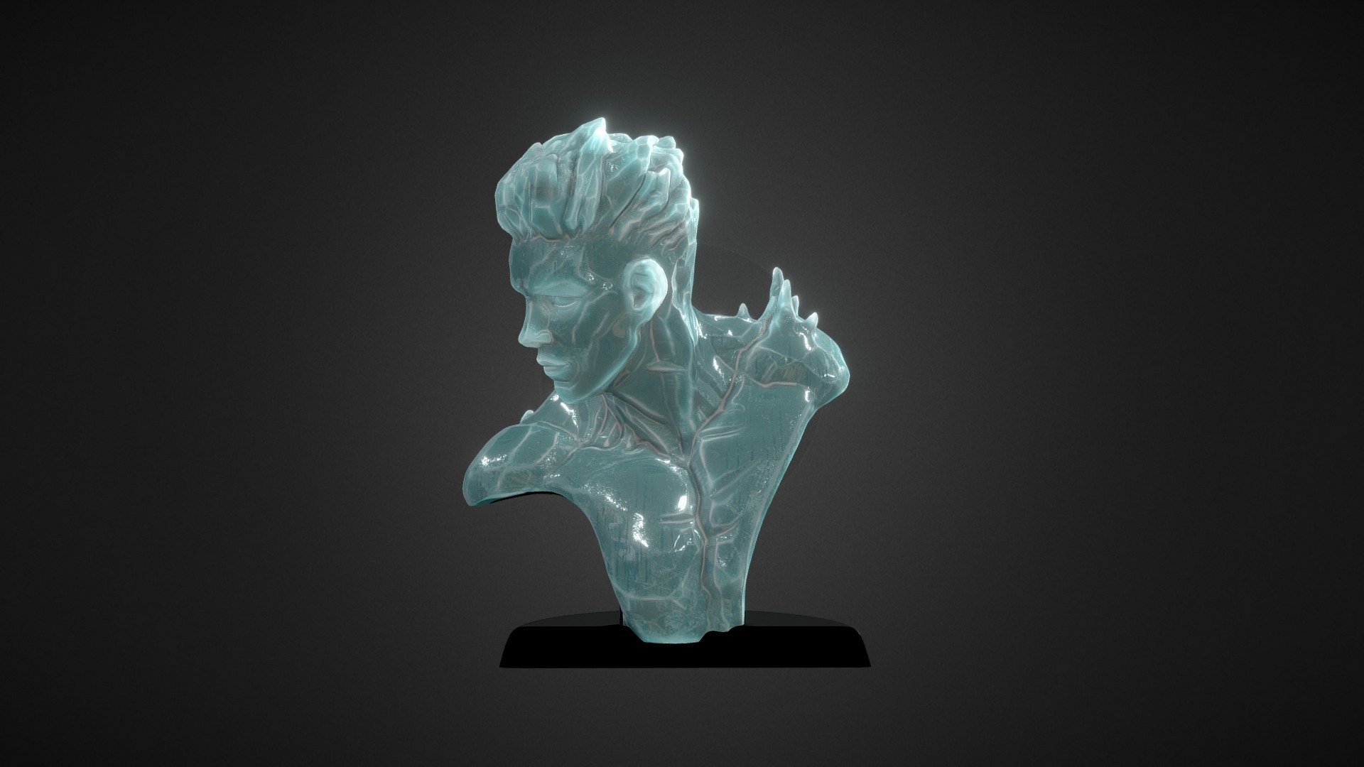 man of ice 3d model