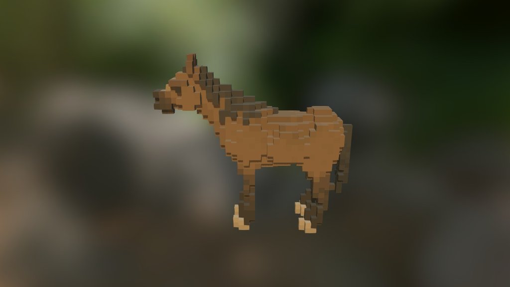 Horse 3d model