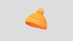 Yellow Wool Hat