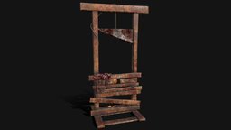 Bloody Halloween Guillotine