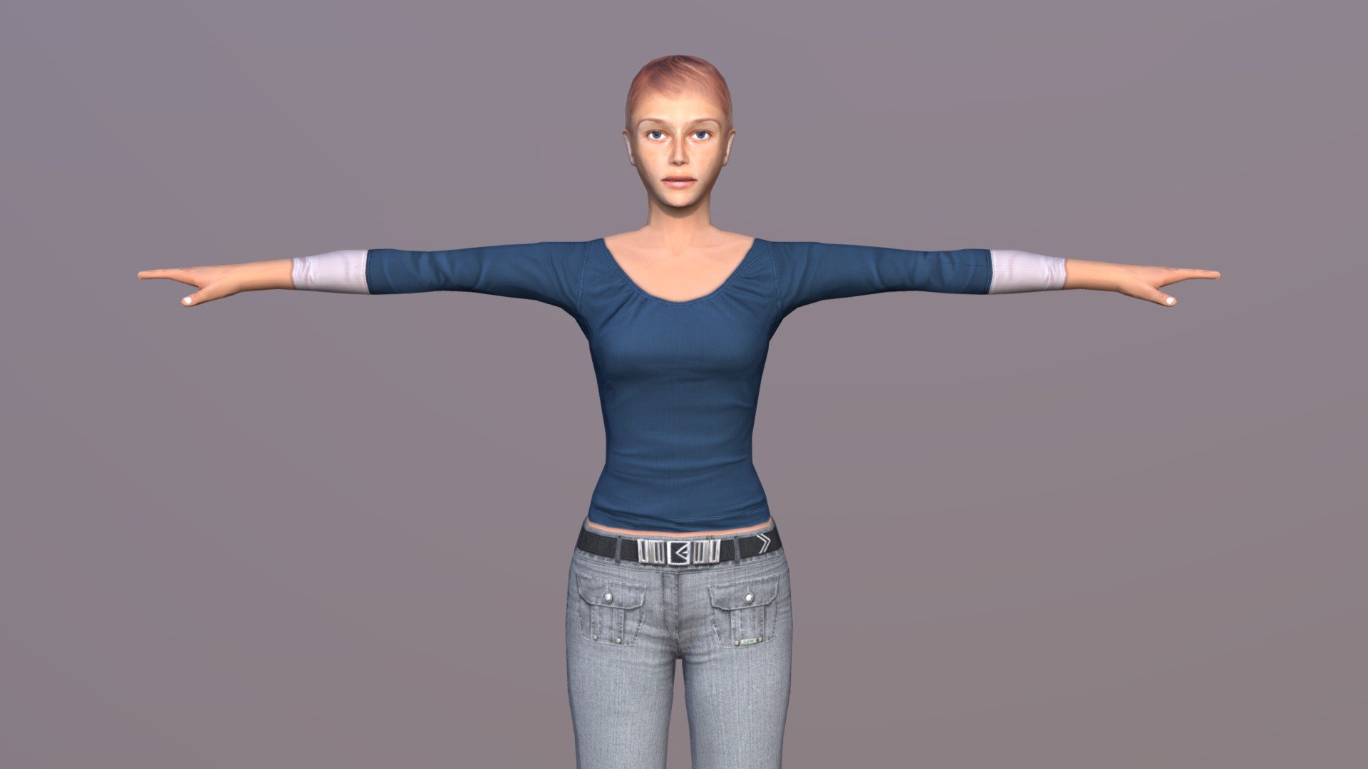 Woman 4 3d model