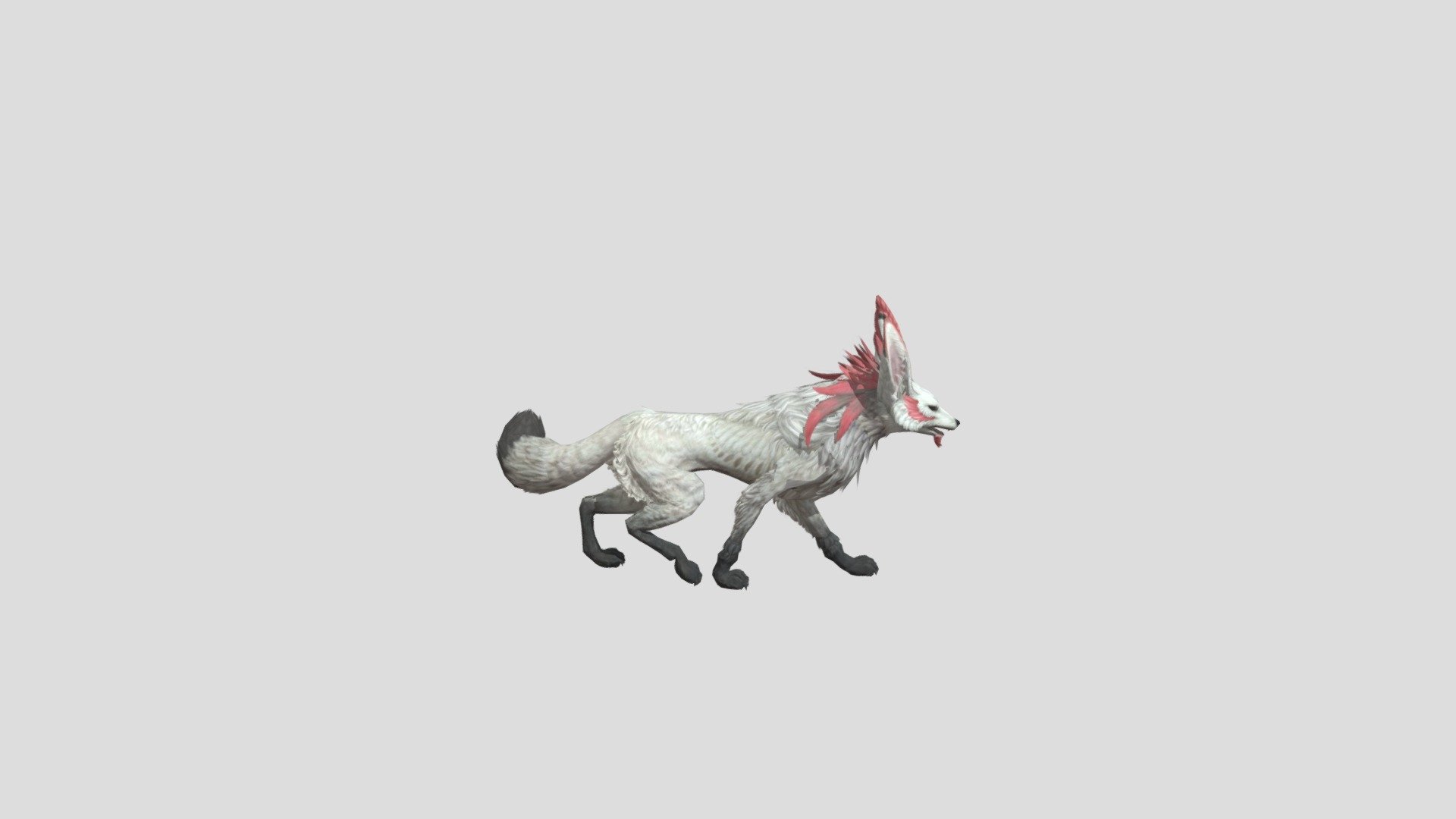 Fennec Fox Free 3d model