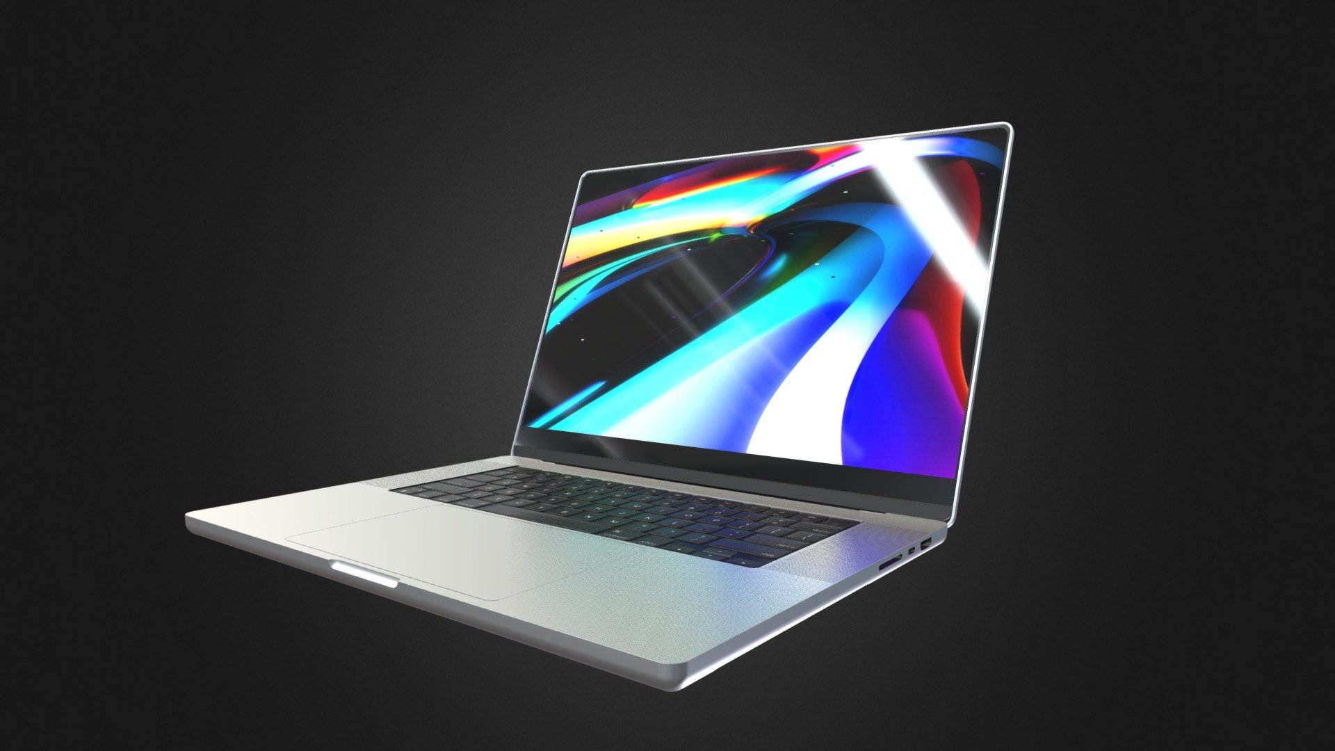 Apple MacBook Pro 16 inch 2021 3d model