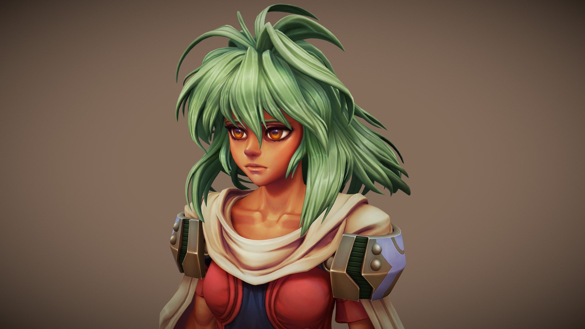 Xenogears Fanart 3d model