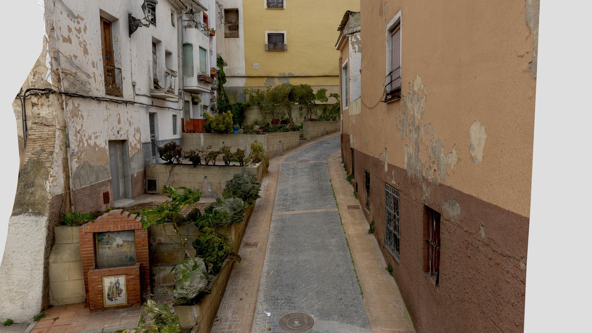 "Les Costeretes" Calle San Antonio Tramo 01 3d model