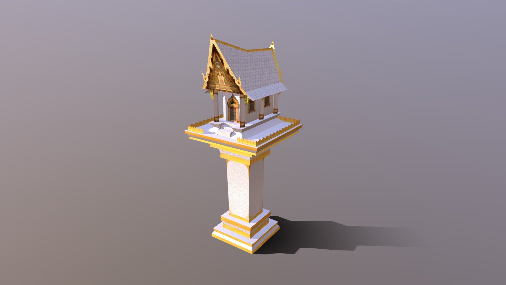 Sanpapoom Thailand 3d model