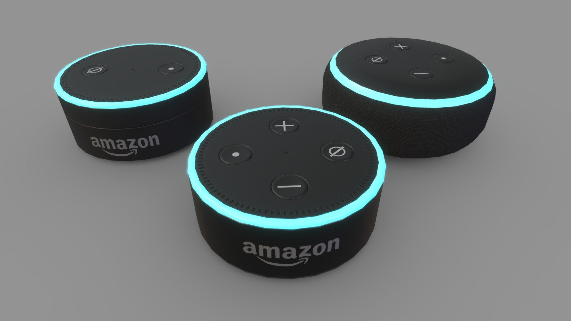 Amazon Dot 3d model