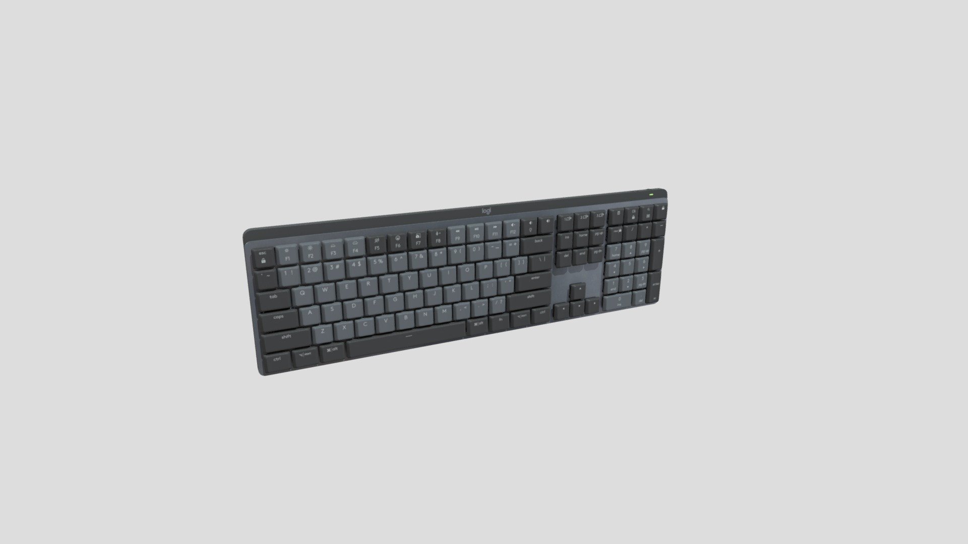 Logitech Mx mechanical 3d model