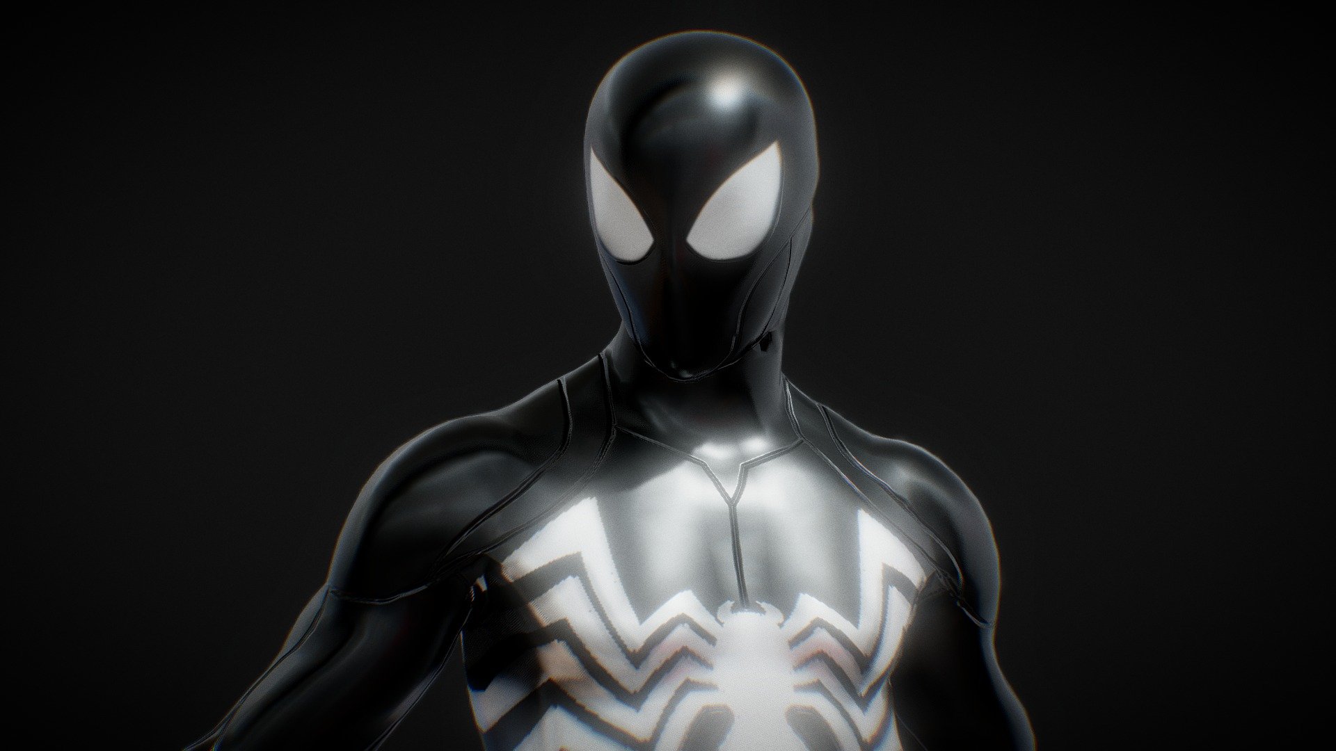 Spider-Man Symbiote Spider-Man 2 PS5 3d model