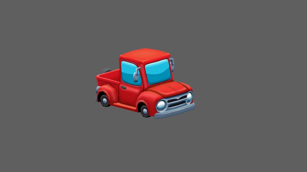 Pickup Model preview 3d model