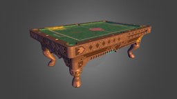 Alolan Billiards Table