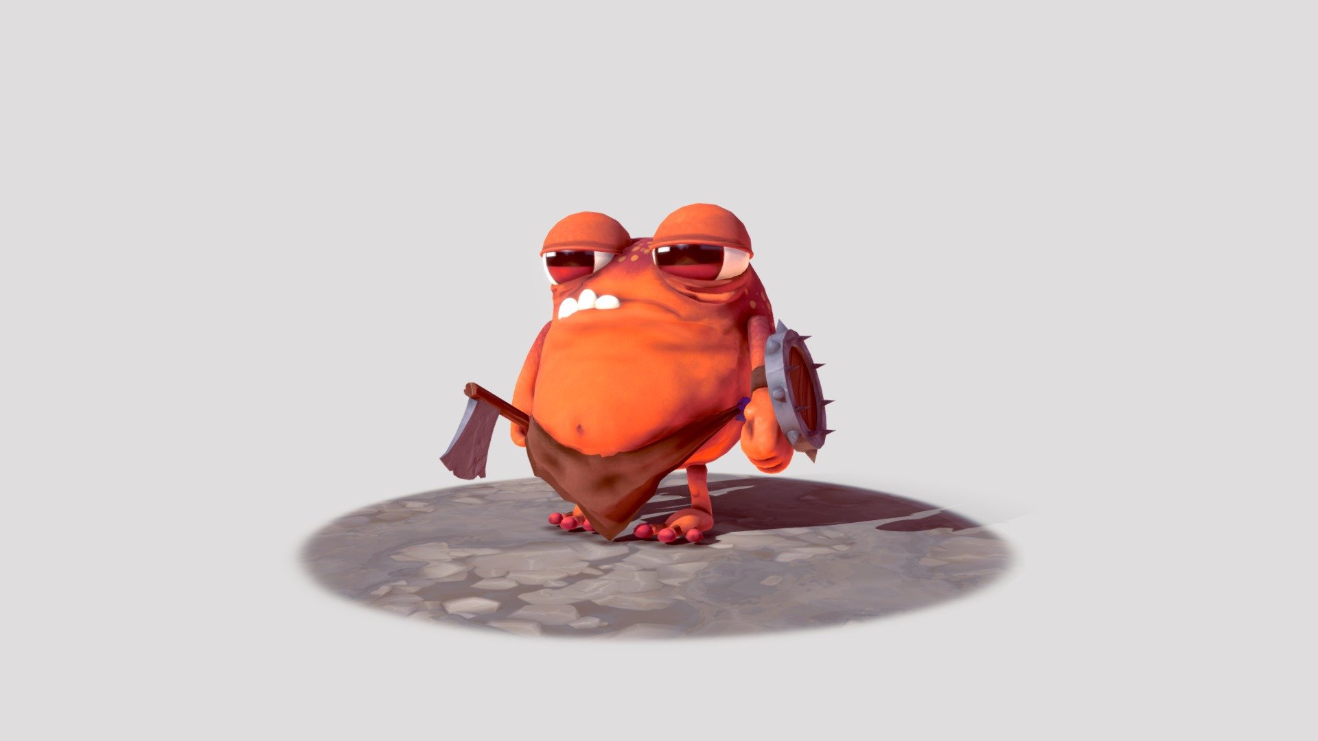 Battle Toad 3d model