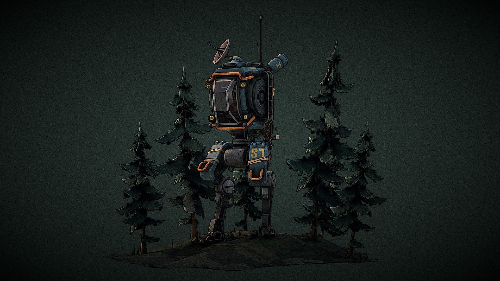 The Travel Machine 3d model