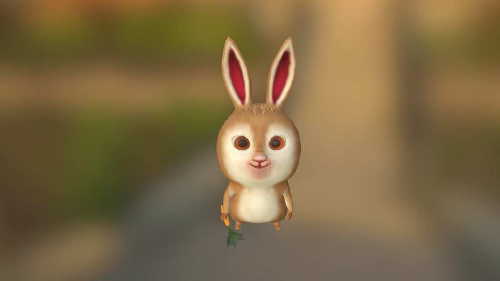 Rabbitidle 3d model