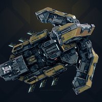 Starfall Tactics — Timur Eclipse dreadnought