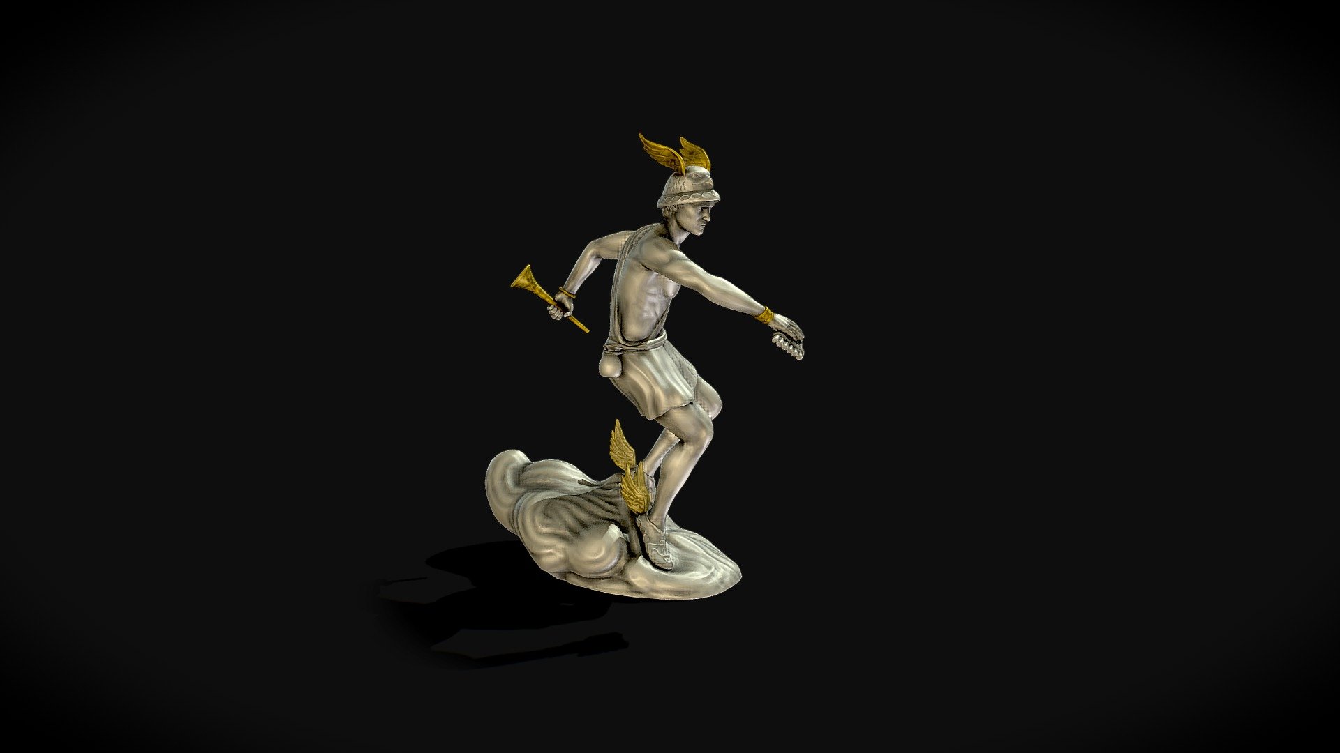 The Statue of Hermes 3d model