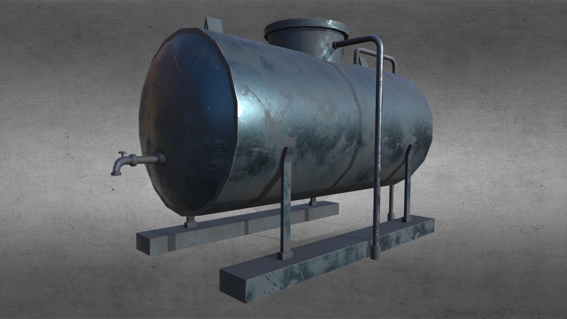 Water Tank 3d model