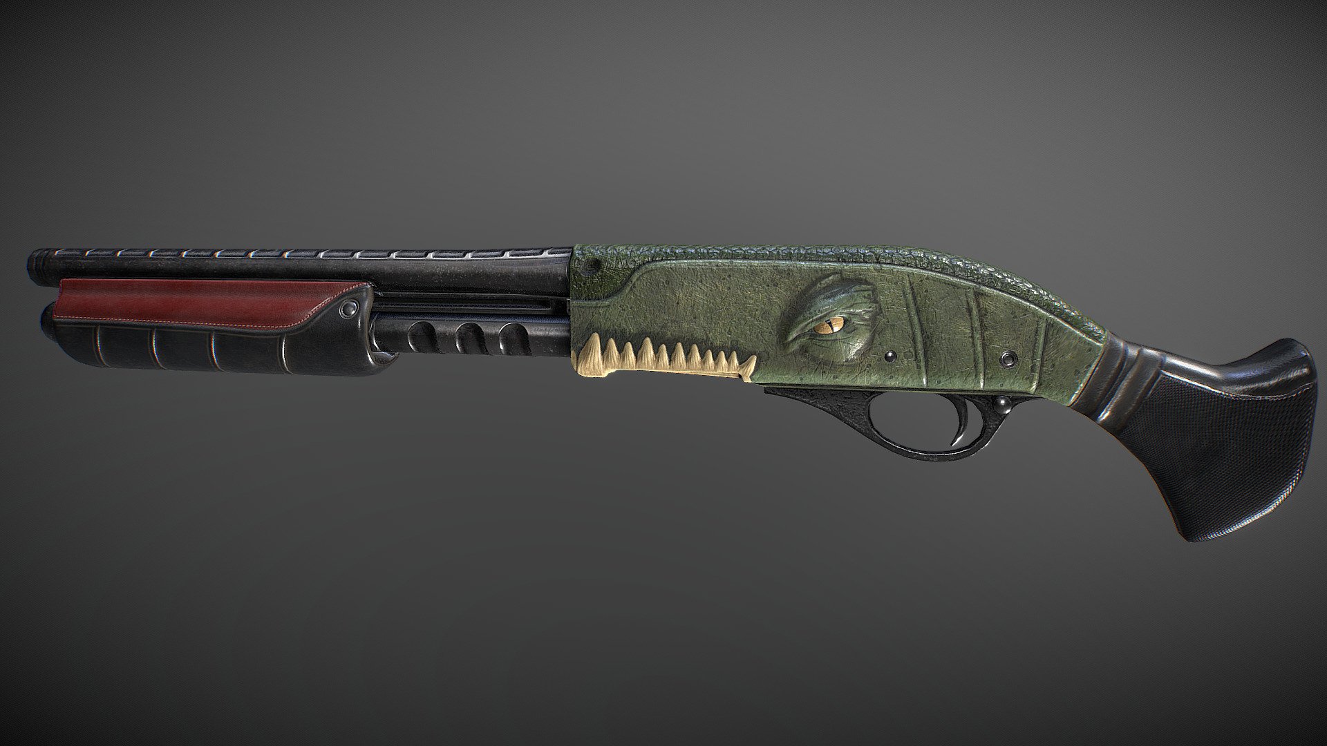 Sawed-off 3d model