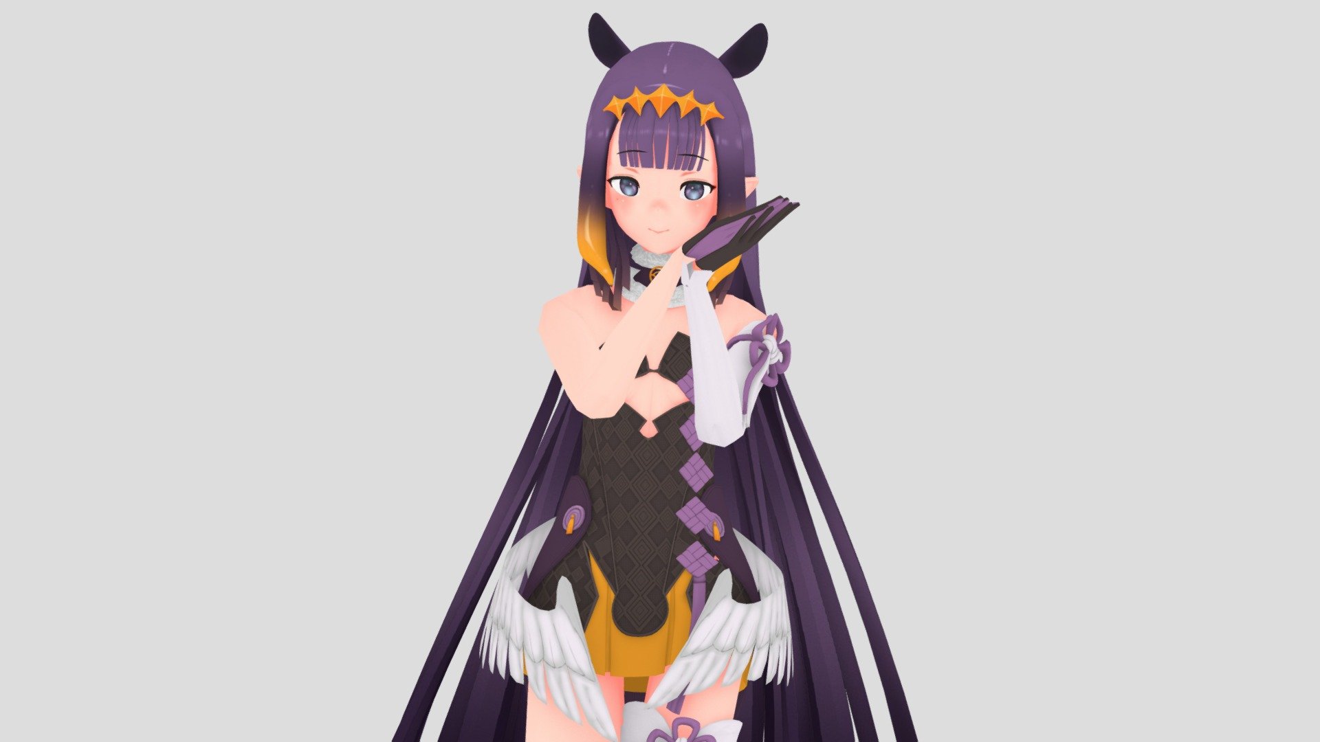 Ninomae Inanis 3d model