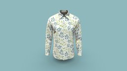 Mens Hawaiian Slim Fit Shirt